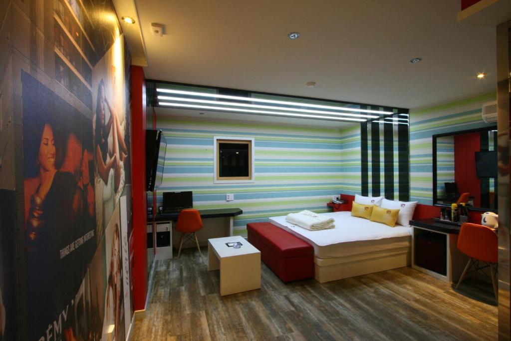 Haeundae On Motel 釜山 客房 照片