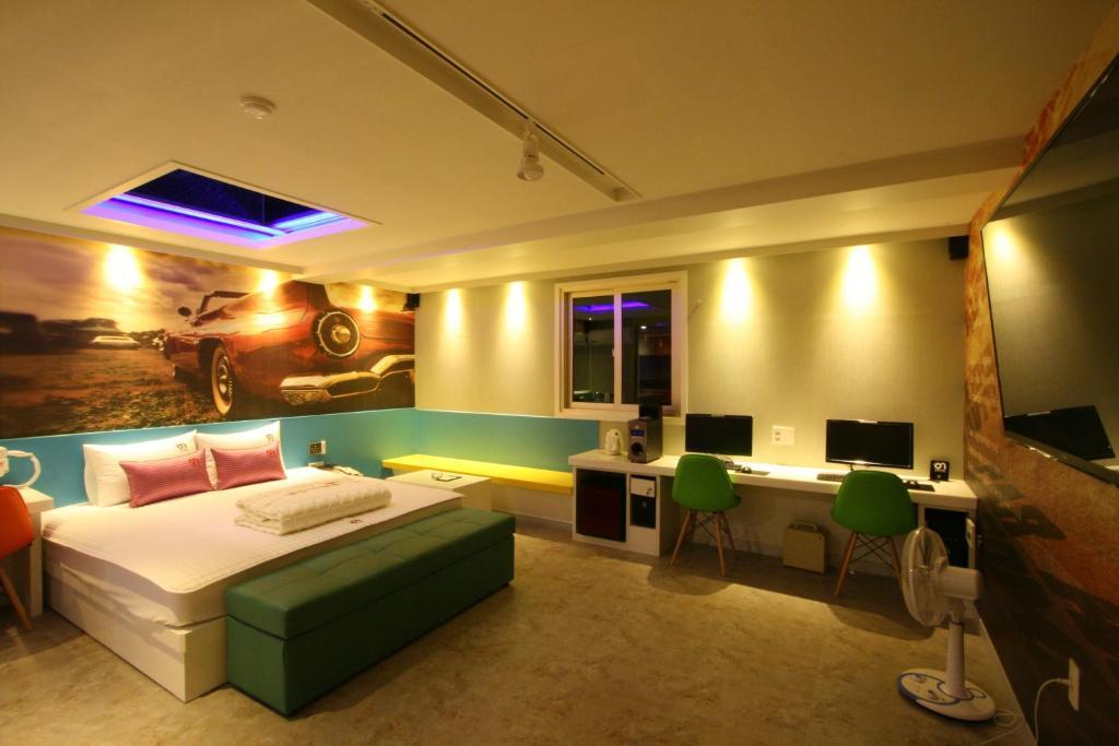 Haeundae On Motel 釜山 客房 照片